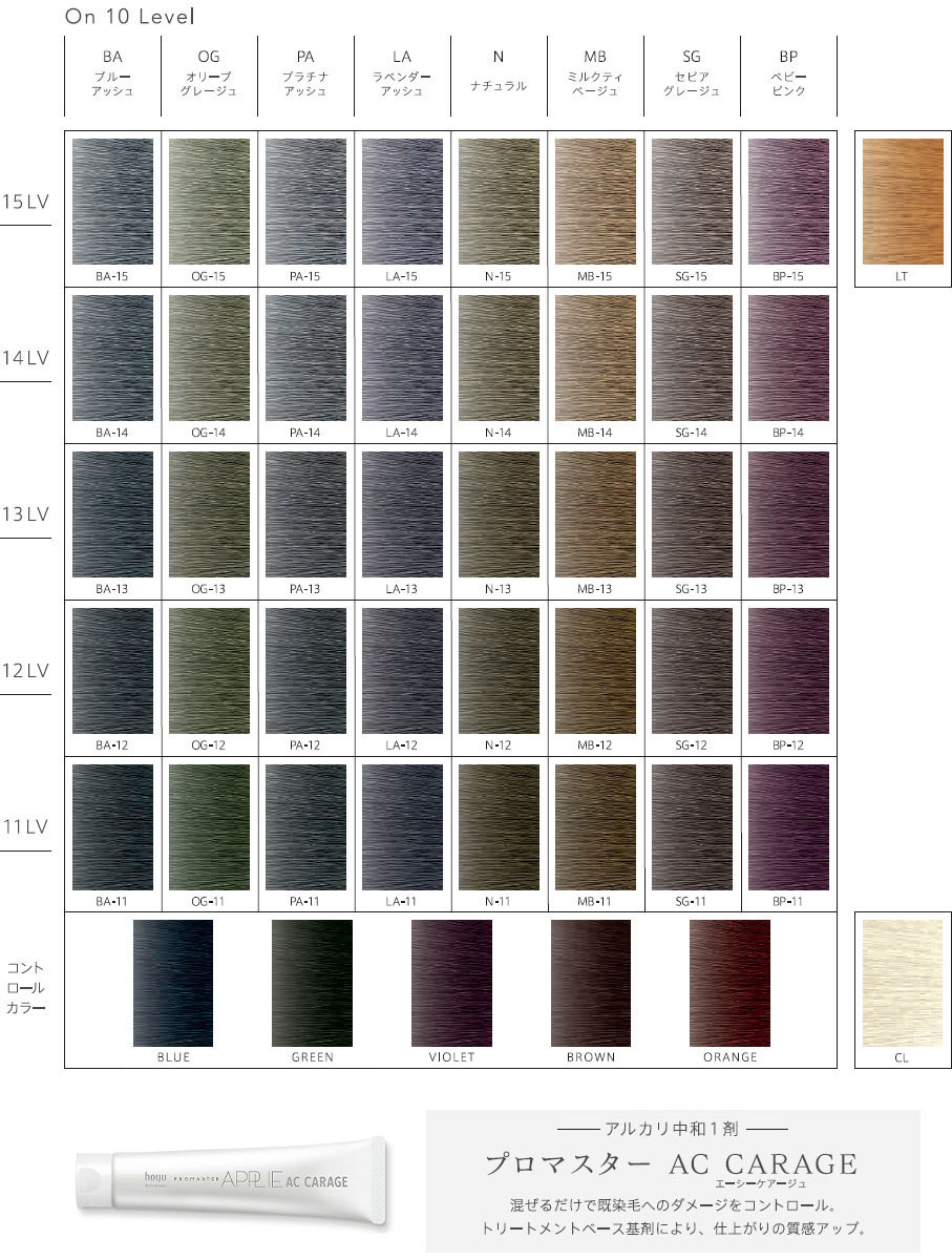 楽天市場】プロマスターアプリエ [ ナチュラル N13 ] アッシュ