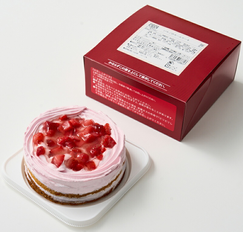 楽天市場】【クリスマスケーキ予約・2025】いちごのホールケーキ
