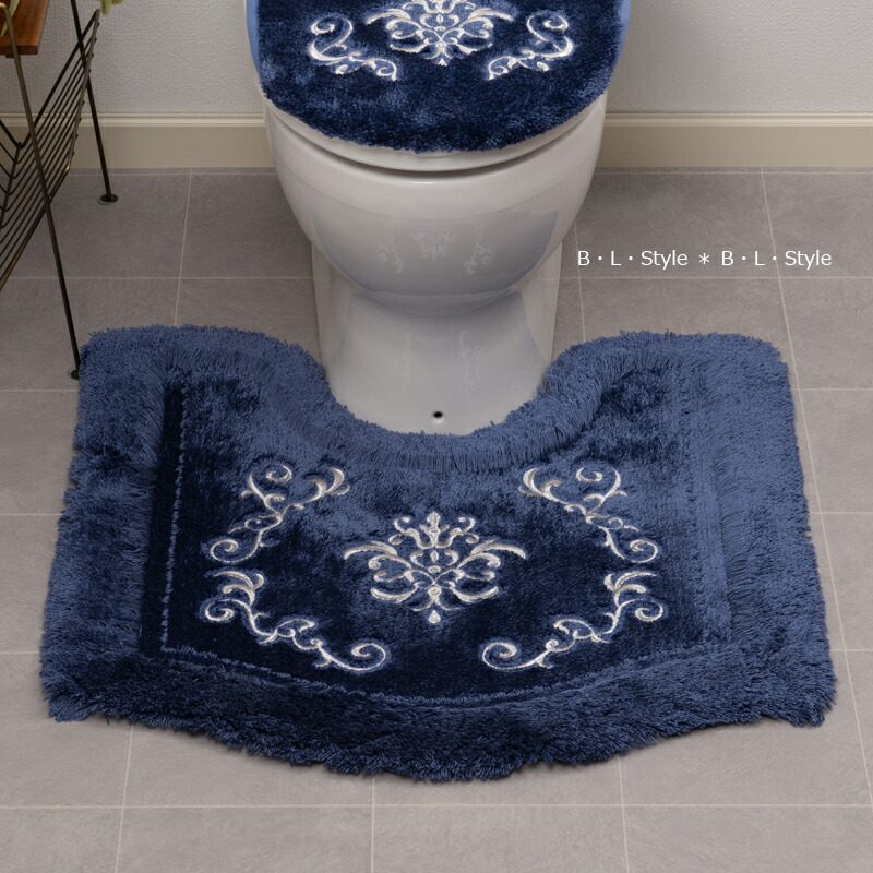 楽天市場】トイレマット 約70×70cm/約95×70cm「 ニーナス ロイヤル