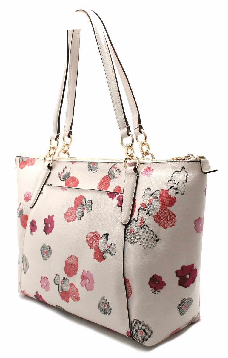 楽天市場】【未使用品】【バッグ】COACH コーチ フローラル アヴァ