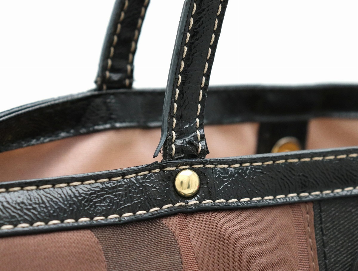 楽天市場】【バッグ】COACH コーチ シグネチャー がま口 ハンドバッグ