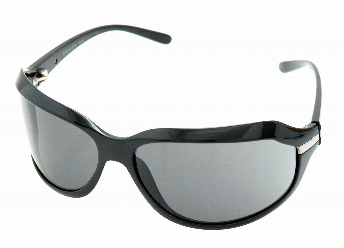 楽天市場】PRADA プラダ サングラス 黒 ブラック スモーク シルバー