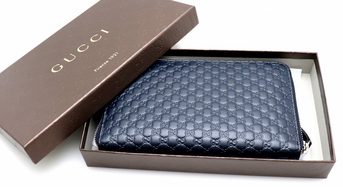 楽天市場】【未使用品】【財布】GUCCI グッチ マイクログッチシマ