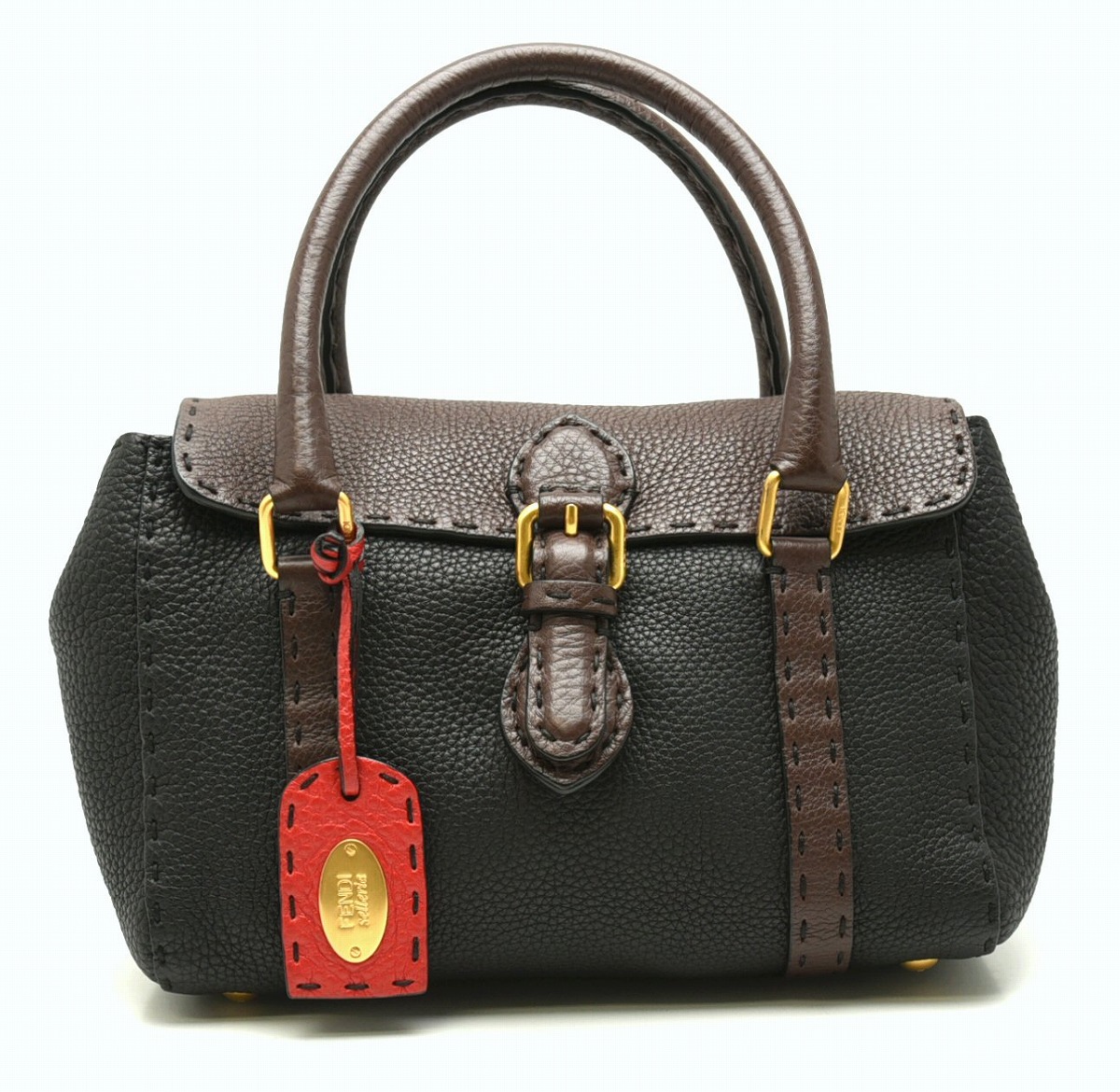 楽天市場】【バッグ】FENDI フェンディ セレリア ミニリンダ レザー