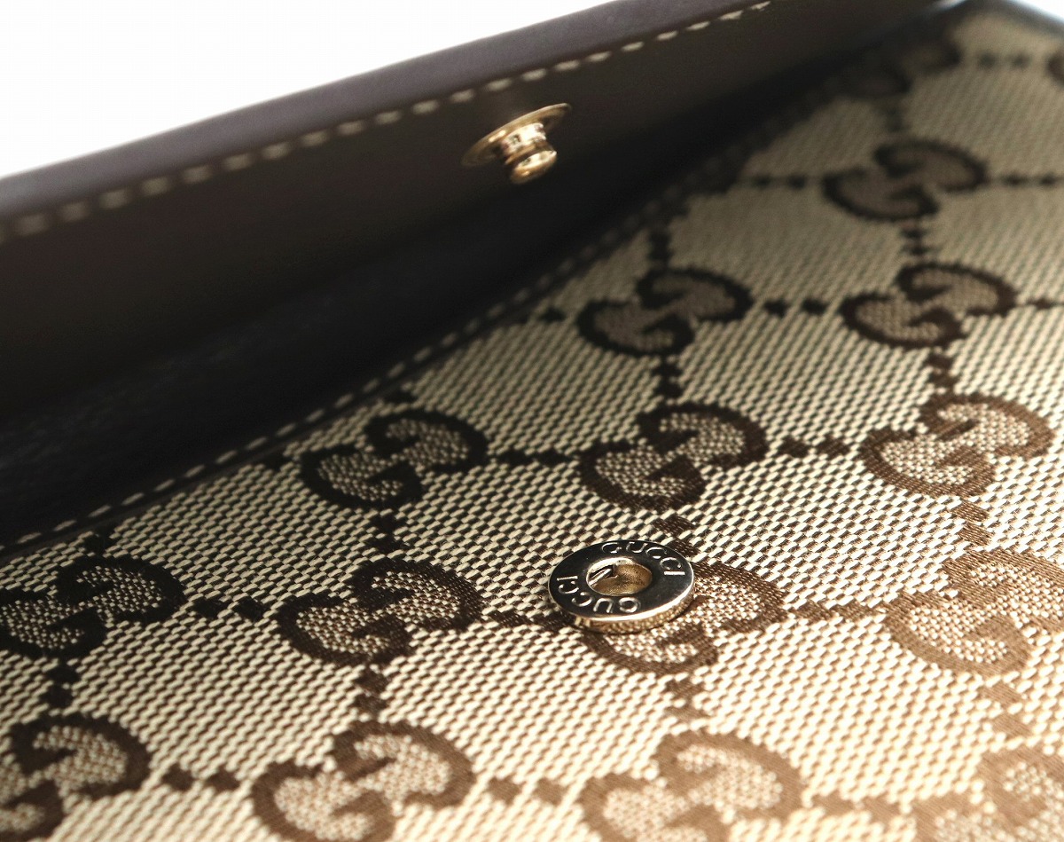 楽天市場】【財布】GUCCI グッチ GGキャンバス ラブリーハート Wホック
