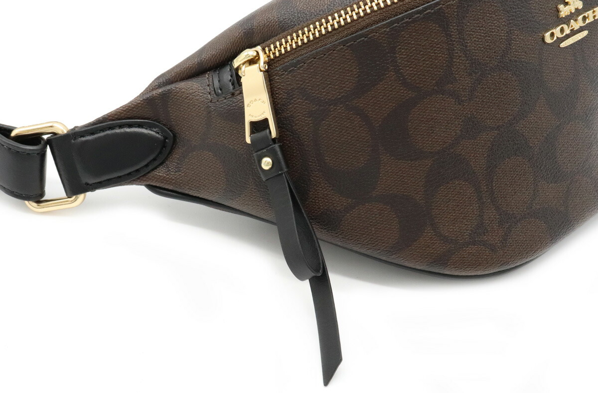 楽天市場】【バッグ】COACH コーチ シグネチャー ウエストポーチ