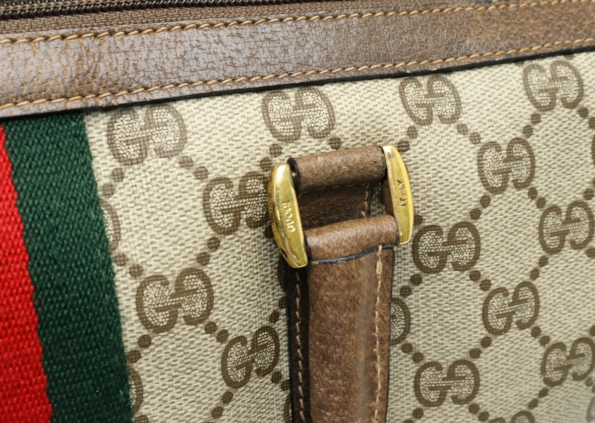 楽天市場】【バッグ】GUCCI グッチ オールドグッチ GGプラス