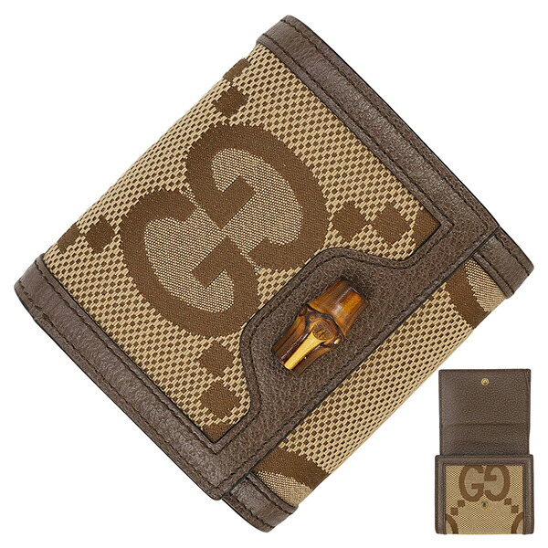 楽天市場】【新品】 グッチ 二つ折り財布 コンパクトウォレット