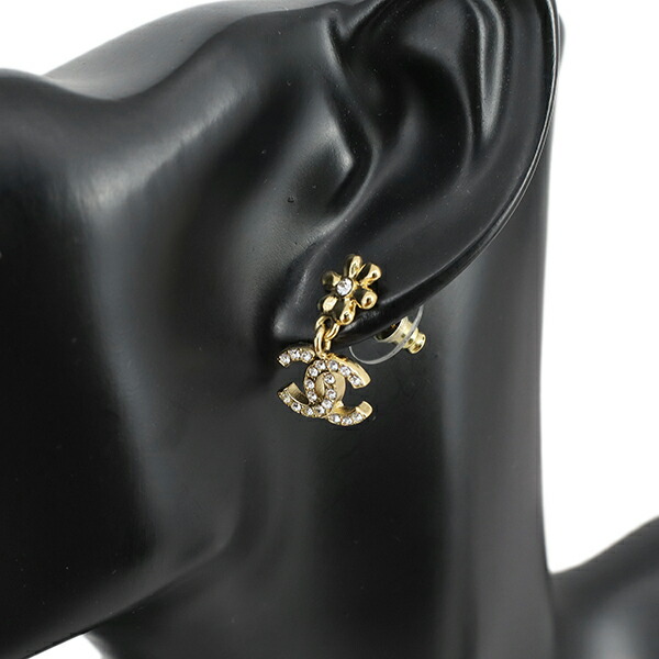 楽天市場】【10%OFF】 シャネル ピアス フラワー ココマーク ドロップ