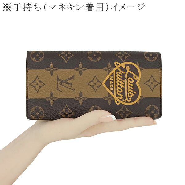 楽天市場】【10%OFF】 ルイヴィトン 長財布 ポルトフォイユ ブラザ