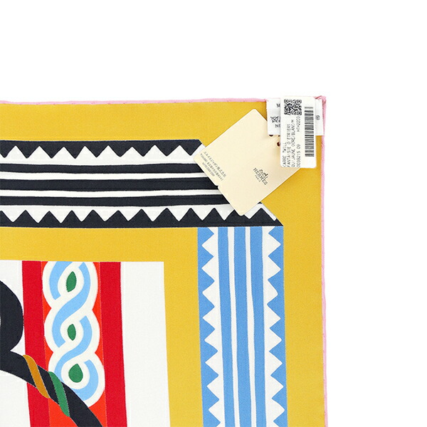 楽天市場】【新品】 エルメス スカーフ カレ 90 鐙の幻想 マルチカラー