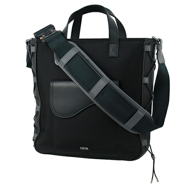 楽天市場】【超美品】 ディオール × サカイ サドル 2WAYバッグ