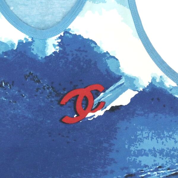 楽天市場】【美品】 【希少】 シャネル タンクトップ サーフライン 38