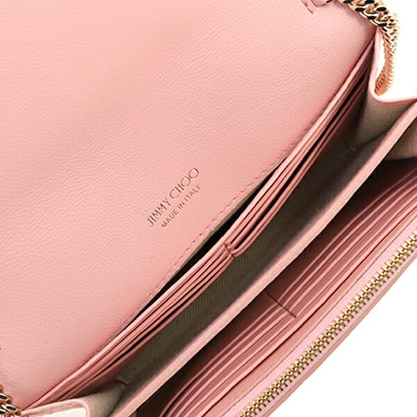 楽天市場】ジミーチュウ チェーンウォレット ジュリエ フラワー