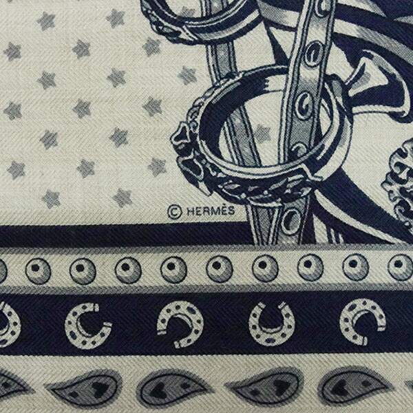 楽天市場】【未使用品】 エルメス スカーフ カレ H 65 シュヴァル