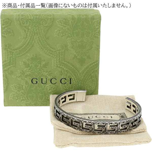 楽天市場】【新品】 グッチ バングル Gキューブ 10mm 551919