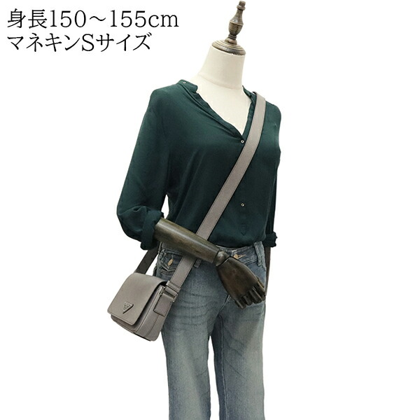 楽天市場】【未使用品】 プラダ ショルダーバッグ サフィアーノ レザー