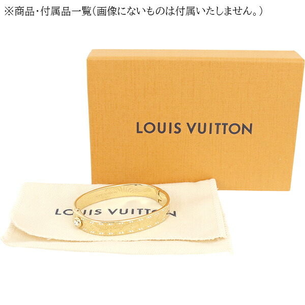 楽天市場】【新品】 ルイヴィトン ブレスレット リジッド ナノグラム