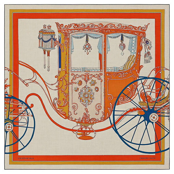 楽天市場】【新品】 エルメス ショール カレ ジェアン 140 クーペ ドゥ