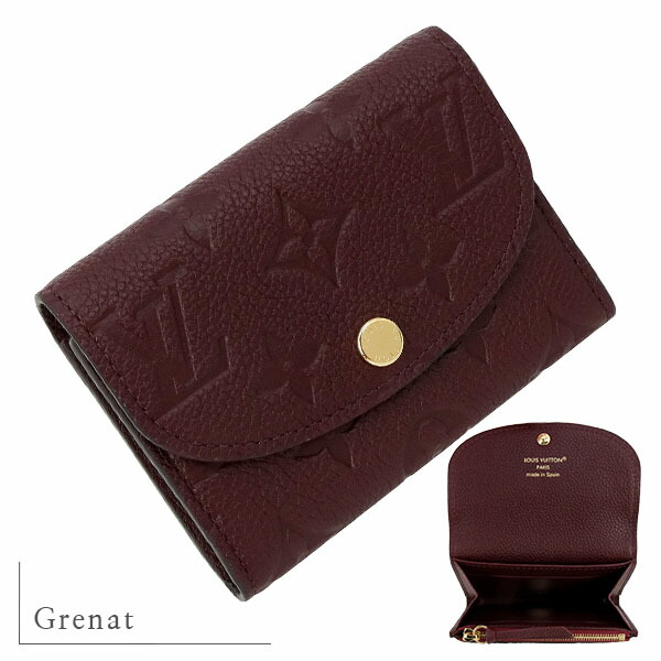 楽天市場】【新品】 ルイヴィトン ミニ財布 ポルトモネ ロザリ