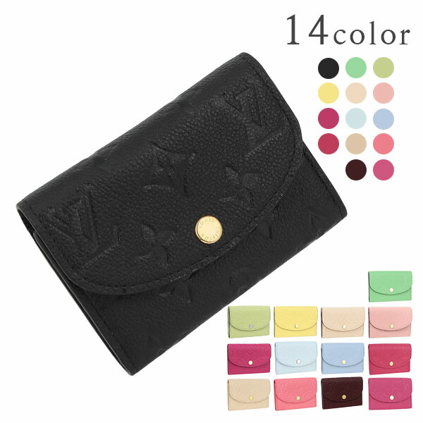 楽天市場】【新品】 ルイヴィトン ミニ財布 ポルトモネ ロザリ