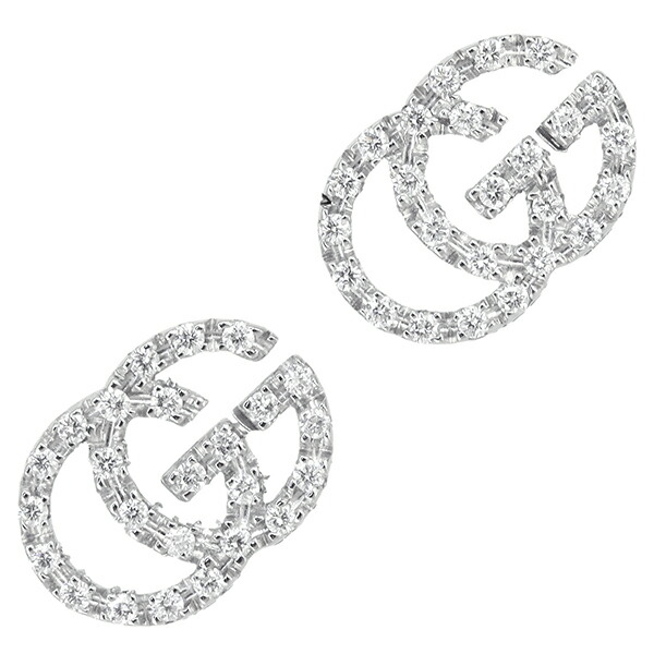 楽天市場】【5%OFF】 グッチ ピアス ダブルG スタッズ ダイヤモンド