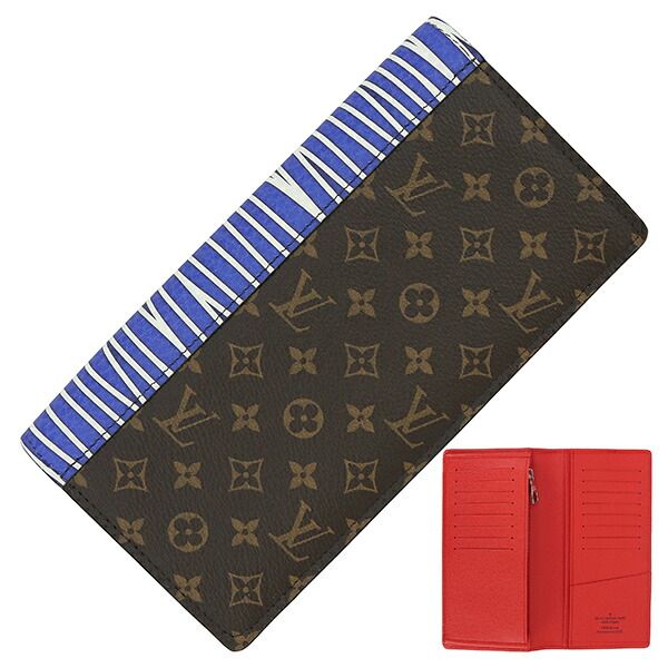 楽天市場】【10%OFF】 ルイヴィトン 長財布 ポルトフォイユ ブラザ
