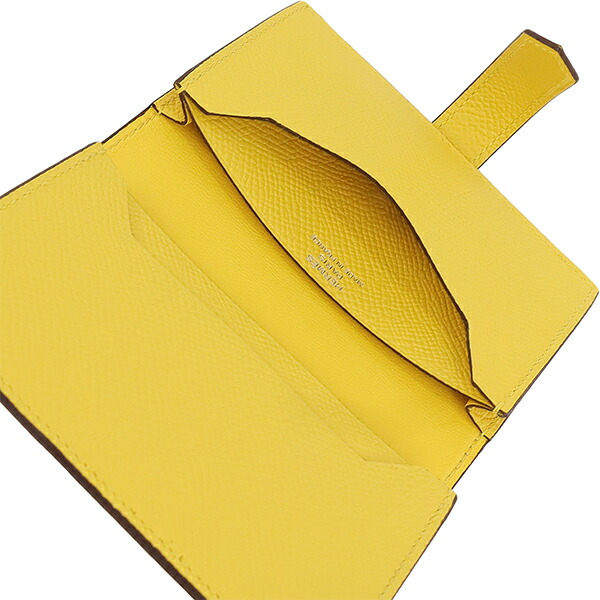 楽天市場】【5%OFF】 エルメス カードケース ベアン エプソン レザー