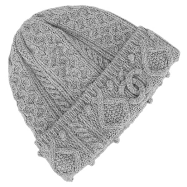 楽天市場】【未使用品】 シャネル ニットキャップ ココマーク カシミヤ