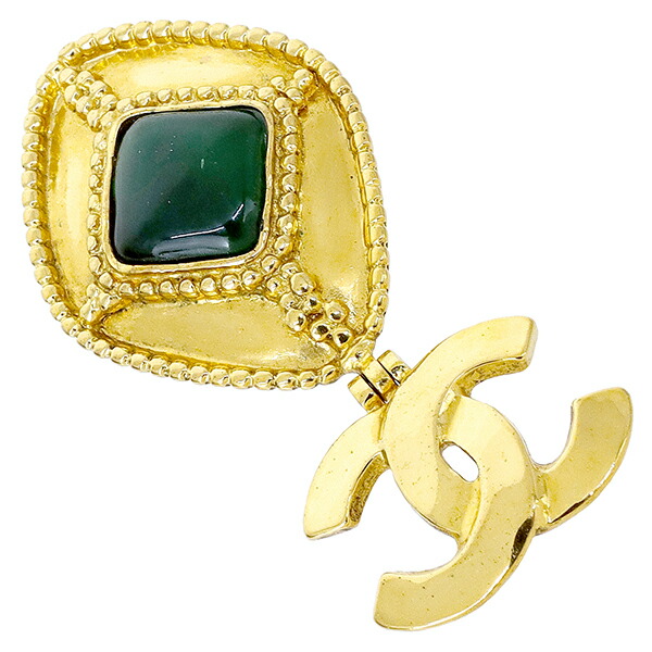 楽天市場】【10%OFF】 シャネル ブローチ ココマーク グリポア メタル