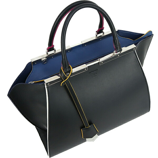 楽天市場】【超美品】 フェンディ トロワジュール カーフレザー