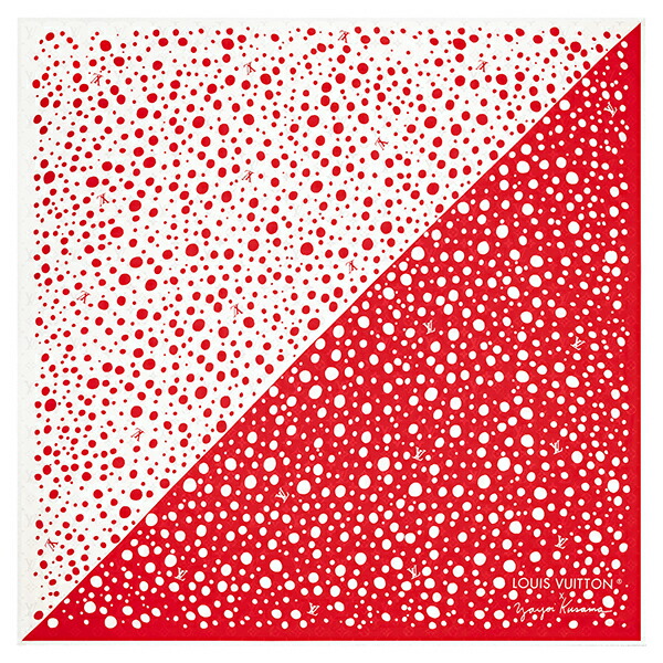 楽天市場】ルイヴィトン ショール 140 LV × YK インフィニティ ドット