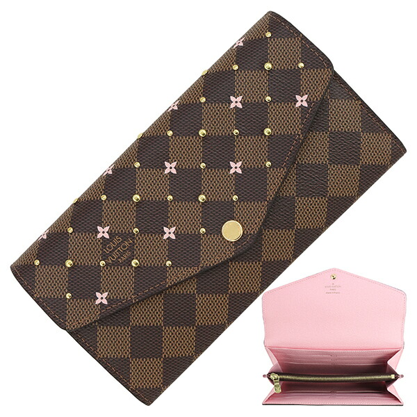 楽天市場】【新品】 ルイヴィトン 長財布 ポルトフォイユ サラ ダミエ