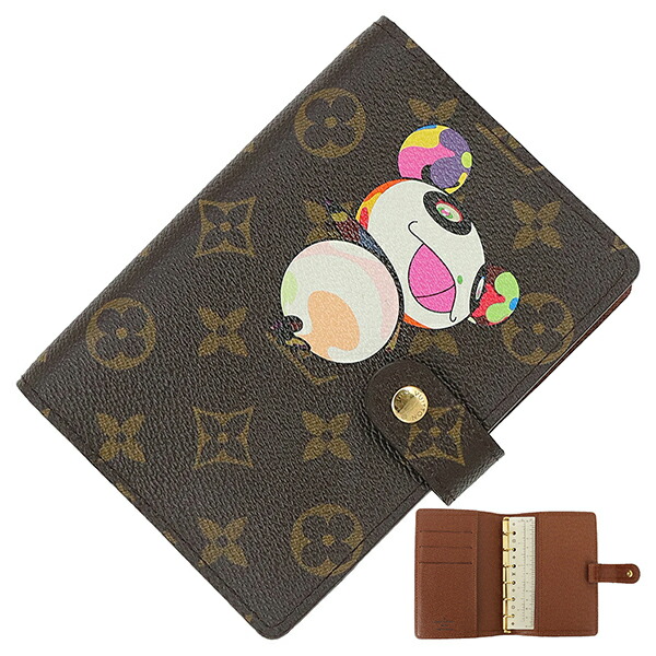 楽天市場】ルイヴィトン 手帳カバー アジェンダ PM モノグラム パンダ