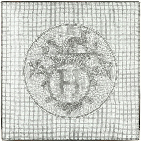 楽天市場】【10%OFF】 エルメス 食器 プチカレ スクエアプレート 23cm