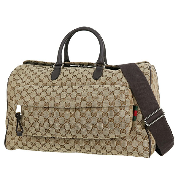 楽天市場】【10%OFF】 グッチ ボストンバッグ GG ミディアム ダッフル