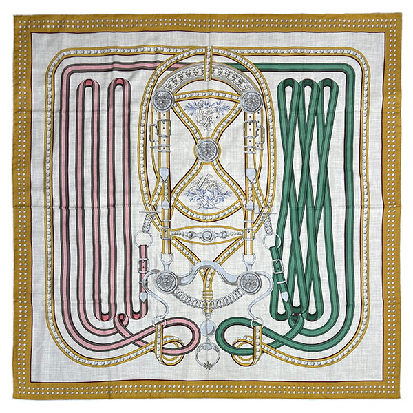 楽天市場】エルメス ショール カレ ジェアン 140 グラントゥラララ