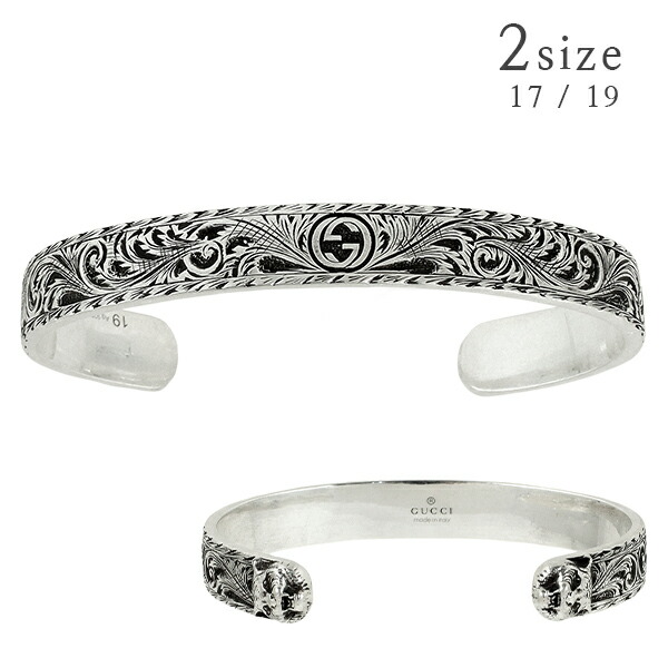 楽天市場】【5%OFF】 グッチ バングル インターロッキング G キャット