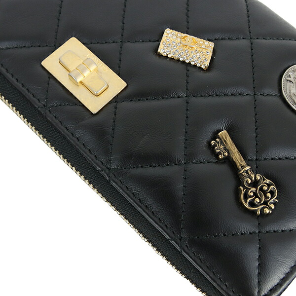 楽天市場】【未使用品】 シャネル 長財布 ロングジップウォレット 2.55