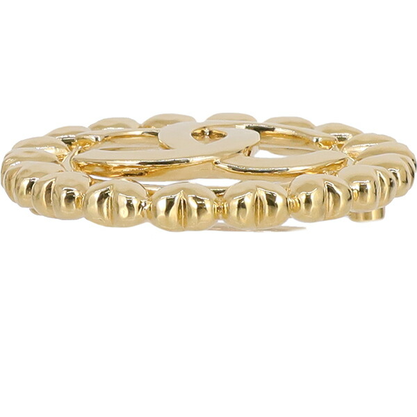 楽天市場】シャネル ブローチ ハートココマーク ラウンド メタル GP