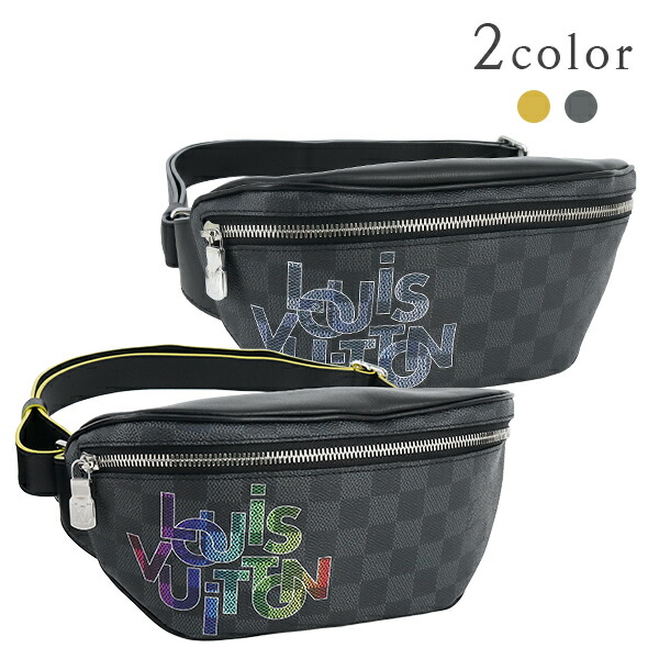 楽天市場】【10%OFF】 ルイヴィトン バムバッグ ダミエ グラフィット