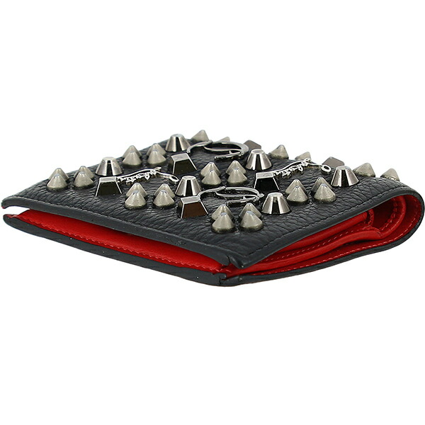 楽天市場】クリスチャン ルブタン 二つ折り財布 マルチスタッズ