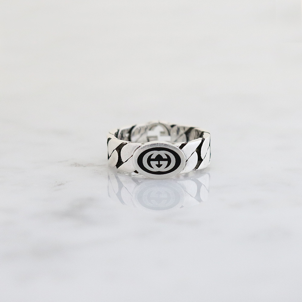 楽天市場】グッチ リング メンズ レディース インターロッキングG