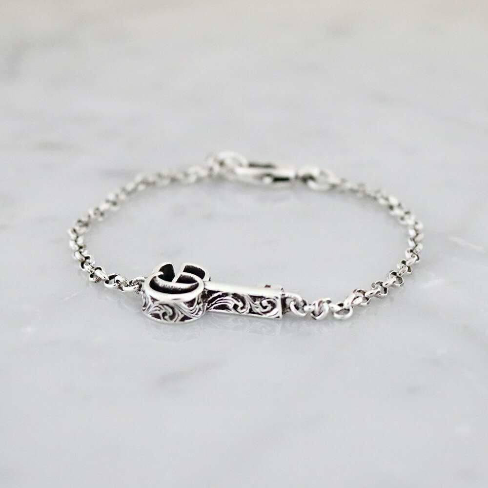 楽天市場】グッチ GUCCI ブレスレット メンズ レディース ダブルG キー