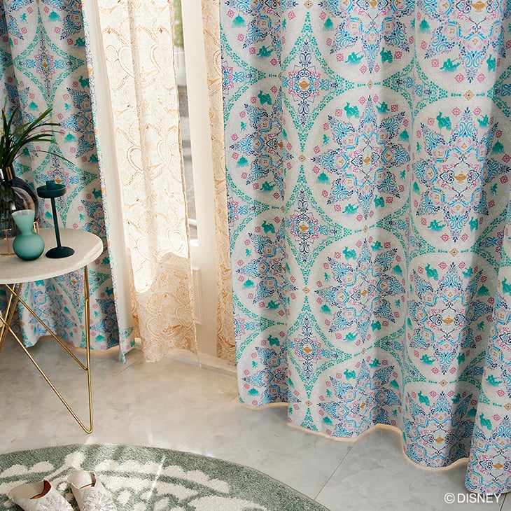 楽天市場】オーダーカーテン 遮光 PRINCESS/マジックランプ Disney10