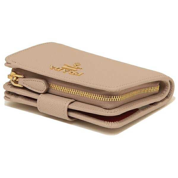 楽天市場】プラダ 二つ折り財布 財布 サフィアーノレディース PRADA