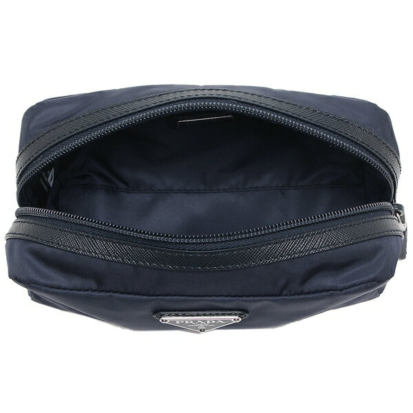 楽天市場】プラダ ポーチ リナイロン サフィアーノレザー