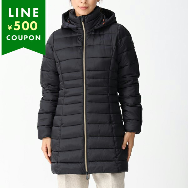 楽天市場】セーブザダック ダウンジャケット コート リーゼ ブラック