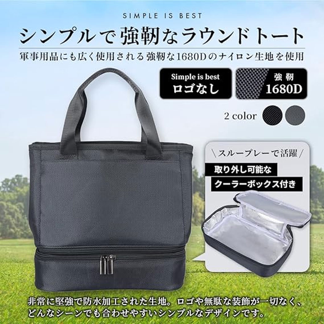 連休期間限定出品【美品】ラッセルノ ゴルフバッグ｜ラウンド2回使用