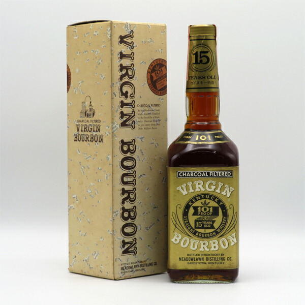 楽天市場】【レトロ：特級表示】ヴァージンバーボン 15年 50.5度 750ml